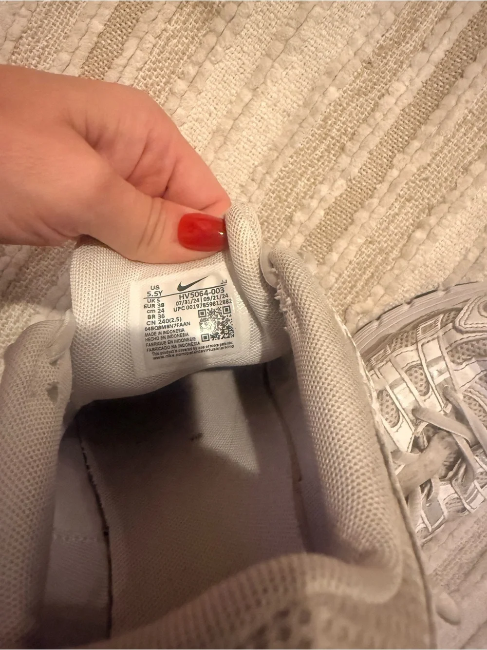 Nike running shoes